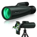 Anruzon Telescopio monoculare HD, 10-30x50