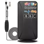 Antenna TV Interna Esterna 460KM Gamma 360° Ricezione del Segnale