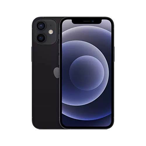 Apple iPhone 12 mini, 64GB, Nero - (Ricondizionato)