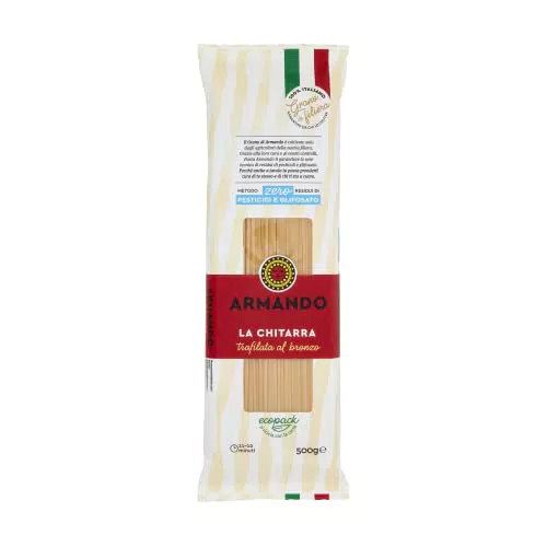 Armando, La Chitarra, Pasta di Semola di Grano Duro di Filiera 100% Italiano - 21 confezioni da 500 gr