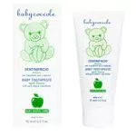 Babycoccole Dentifricio per Bambini da 0 a 6 anni all'aroma naturale di Mela. Rinforza i denti