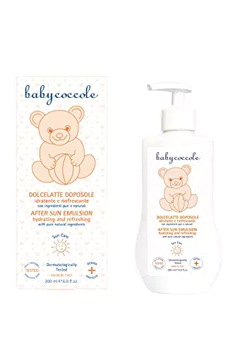 Babycoccole DOLCE LATTE DOPOSOLE per pelli sensibili - 200 ml