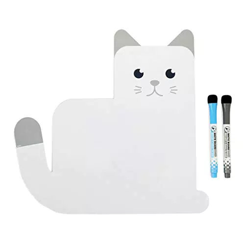 Balvi Lavagna frigo magnetica Meow! Colore bianco