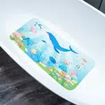 BEEHOMEE Tappetini antiscivolo da bagno, 89 x 40 cm