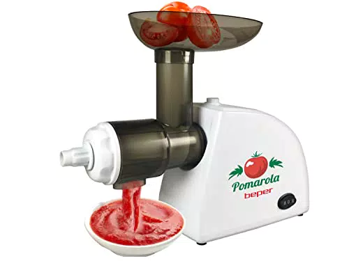 BEPER BP.720 Passapomodoro Elettrico con Filtro in Acciaio per Passata di Pomodoro