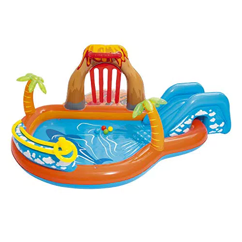Bestway 53069-4 Playcenter con piscina Lava Lagoon, anni 2+