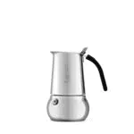 Bialetti Kitty Caffettiera 2 Tazze, Acciaio Inossidabile