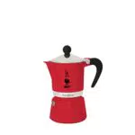 Bialetti Rainbow Caffettiera Colorata, Alluminio, Rosso
