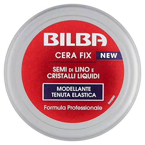 Bilba Cera Con Semi Di Lino E Cristalli Liquidi, Modellante A Tenuta Elastica
