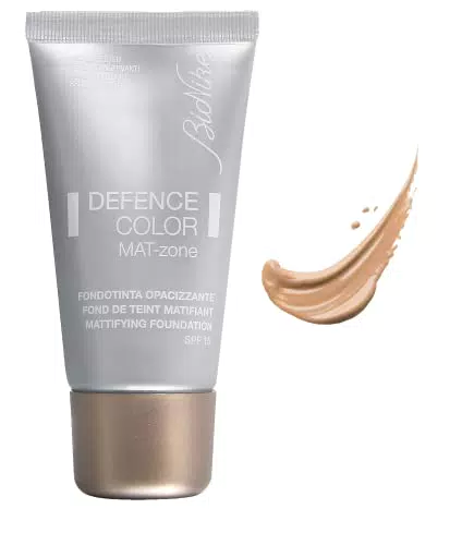 Bionike Defence Color Mat-Zone Fondotinta Opacizzante, Colore 403 Beige