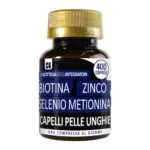 Biotina Zinco Selenio Metionina 400 Compresse 1 al giorno