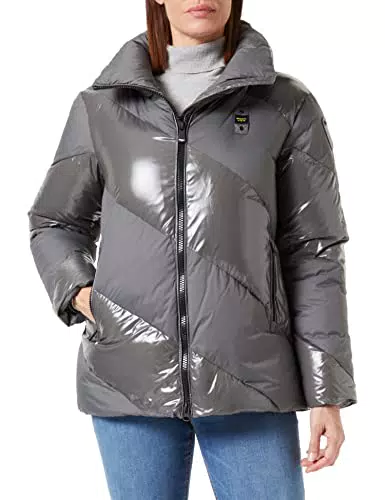 Blauer Giubbino Corto Imbottito, Grigio Ferro, L