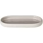 blomus Sono Vassoio in Ceramica, 19 cm, beige
