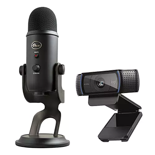 Blue Microphones Yeti e Logitech C920 HD Pro - Kit webcam e microfono