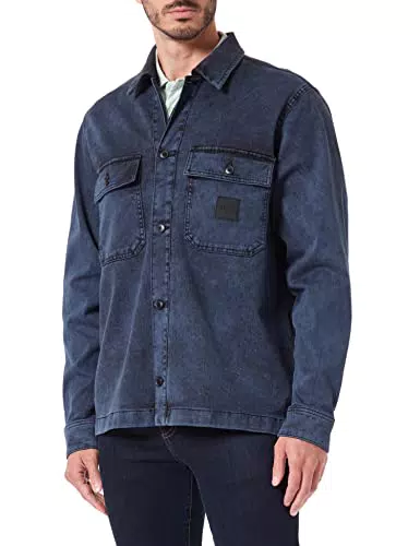 BOSS Lovvo BC Giacca di Jeans, Medium Blu424