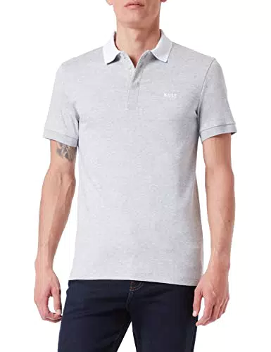 BOSS Polo, Grigio Chiaro, M