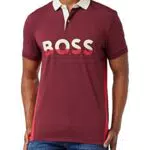 BOSS Pavel Jersey, Rosa Scuro
