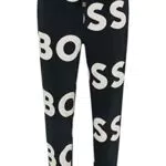 BOSS Secool Jersey_Pantaloni, Black, M Uomini