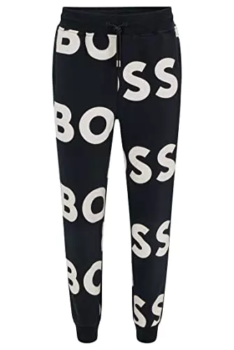 BOSS Secool Jersey_Pantaloni, Black, M Uomini