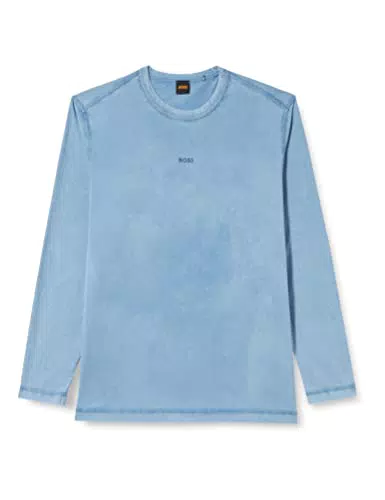 BOSS Tokkslong Maglia, Light/Pastel Blue459, XXL Uomini