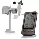 Bresser - Stazione meteorologica 5 in 1, effetto legno