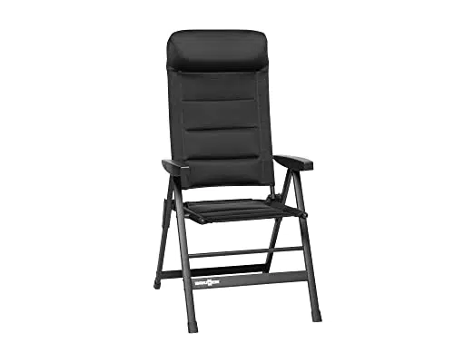 BRUNNER Nero Sedia da Campeggio Skye 3D, Poliestere