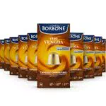Caffè Borbone Miscela Ciao Venezia - 100 Capsule ALLUMINIO compatibili Nespresso* Original con le Macchine ad uso domestico Nespresso*