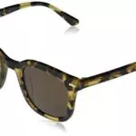 Calvin Klein Ck20538s-244 Occhiali da Sole, Khaki Tortoise/Solid Warm Smoke