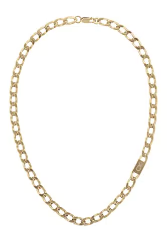 Calvin Klein Collana a Catena da Uomo Collezione Outlook Oro Giallo - 35000252