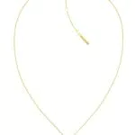 Calvin Klein Collana dal design scultoreo a forma di sassolino, collezione Fascinate, oro giallo