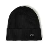 Calvin Klein RE-LOCK BEANIE, Donna, Ck Black, OS
