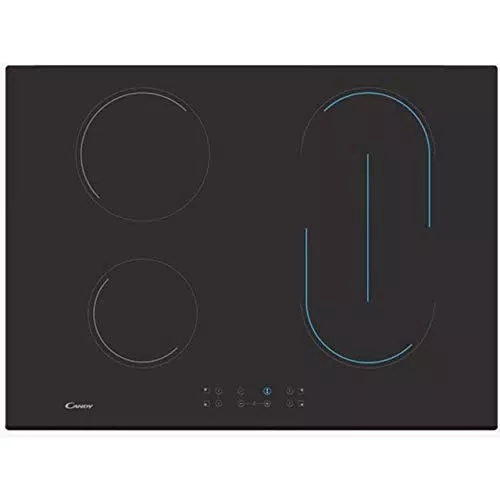 Candy 33801783 piano cottura Nero Incasso Ceramica