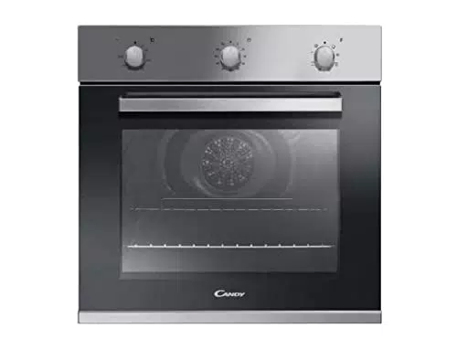 CANDY FCP602X Forno Elettrico da Incasso Ventilato, Capacità 65 Litri