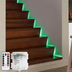 CCILAND Striscia LED a batteria, 5 m, 150 LED, ad alta luminosità
