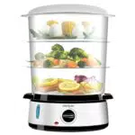 Cecotec Vapovita 3000 Steamer elettrico in acciaio inox con 800 W