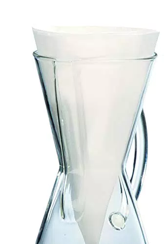 Chemex - Carta filtrante per 1-3 tazze, 100 pezzi