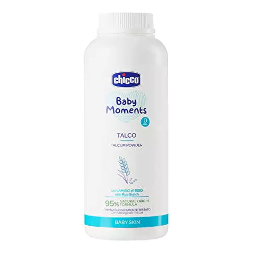 Chicco Baby Moments Talco in Polvere, Talco Noenato