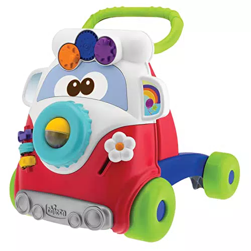 Chicco Gioco Primi Passi per Bambini Happy Hippy 2in1 con Centro Attività Manuali