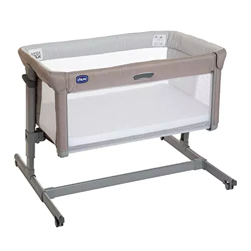 Chicco Next2Me Dream Evo, Culla Neonato Fianco Letto Eco+, Beige