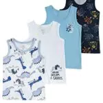 Chicco Set di Canottiere in cotone, Intimo Bambini e ragazzi