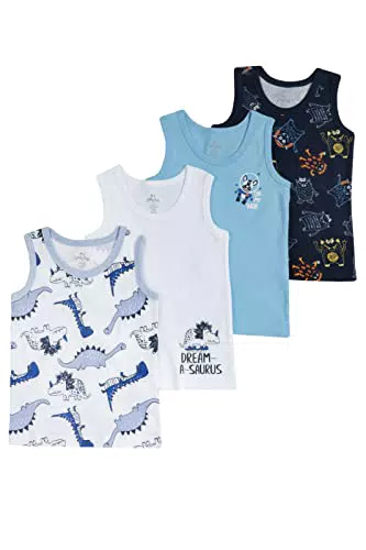 Chicco Set di Canottiere in cotone, Intimo Bambini e ragazzi