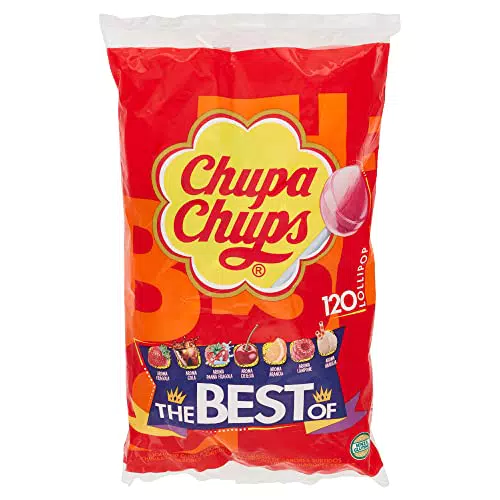 Chupa Chups Lecca Lecca The Best Of, Lollipop Assortiti Gusto Cola