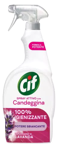 Cif Spray Attivo Con Candeggina Lavanda 650ML