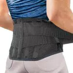Cintura Lombare di Sostegno Posturale Terapeutica Sollievo a Dolore, Taglia L: 75-95cm