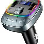 CIRYCASE Trasmettitore Bluetooth per Auto, Adattatore Bluetooth 5.0 Auto