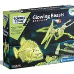 Clementoni - Assembla gli scheletri fosforescenti e guardali illuminarsi al buio.