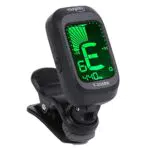 Clip per accordatore per chitarra, accordatore cromatico con ampio display LCD a colori