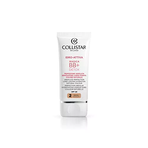 Collistar Magica BB+ Detox Viso n.2, Crema leggera che perfeziona e dona luminosità all'incarnato