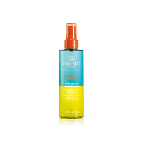Collistar Spray Doposole Bi-fase con aloe, Olio Corpo Doposole ad assorbimento rapido
