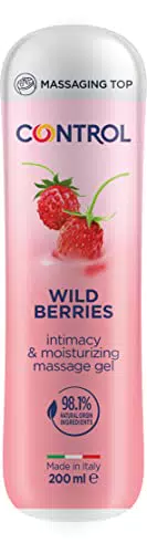 CONTROL Wild Berries Gel Massaggio 3 in 1 All'aroma di Fragoline di Bosco